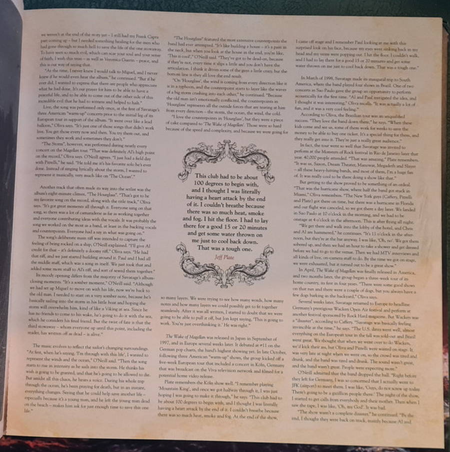 Savatage – The Wake Of Magellan (2LP orange)